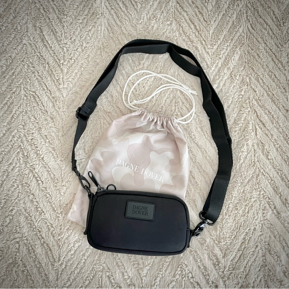 Dagne Dover Mara Phone Sling in Black Onyx